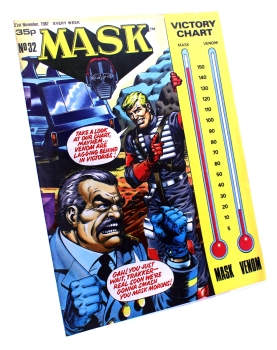 MASK (M.A.S.K.) UK-Comic Magazine No. 32 (1987): Ice Station Conclusion!